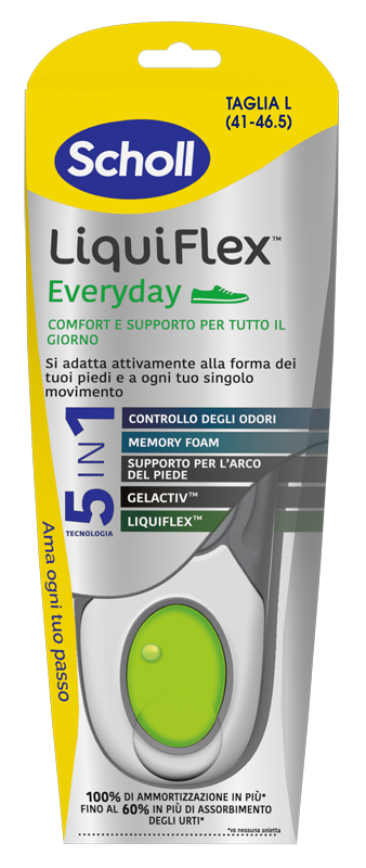 SCHOLL LIQUIFLEX EVERYDAY TAGLIA LARGE - farmasorriso.com