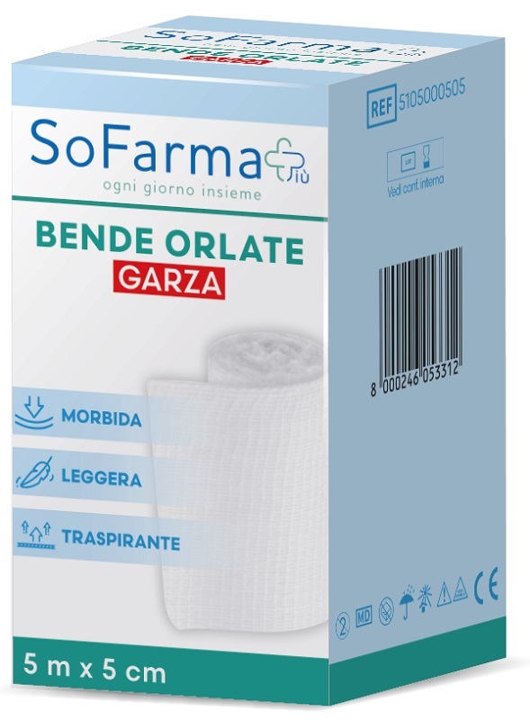 BENDA ORLATA 500X5 CM SOFARMAPIU' - farmasorriso.com