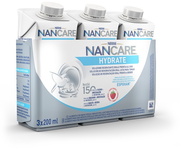 NANCARE HYDRATE LIQUIDO 3 PEZZI DA 200 ML - farmasorriso.com