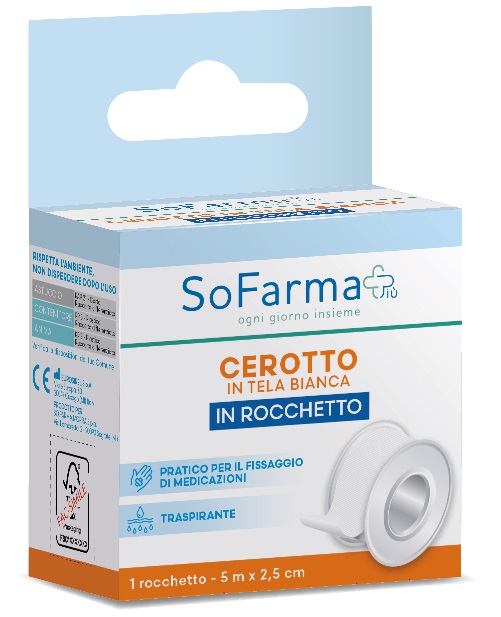 ROCCHETTO TELA M 5X2,5 CM SOFARMAPIU' - farmasorriso.com