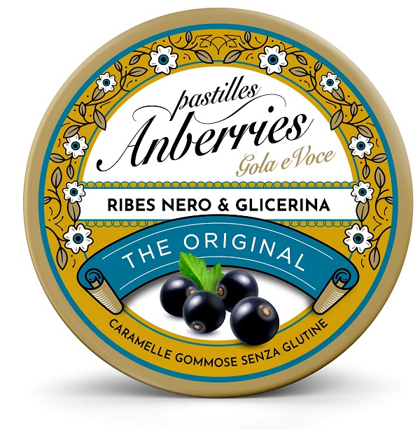 ANBERRIES CLASSICHE RIBES NERO GLICERINA 50 G - farmasorriso.com