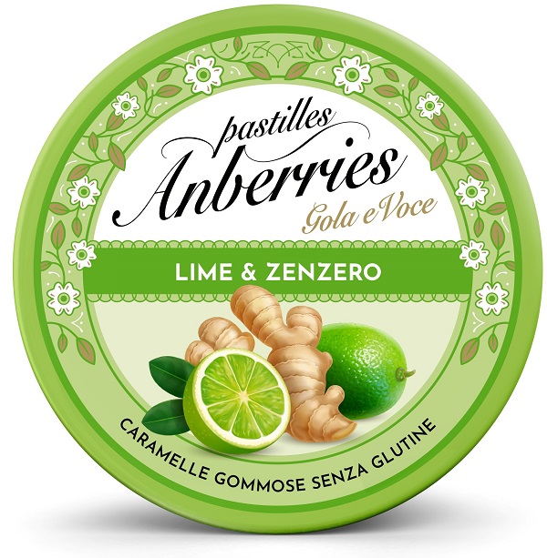 ANBERRIES LIME & ZENZERO 50 G - farmasorriso.com