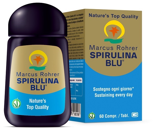 MARCUS ROHRER SPIRULINA BLU 60 COMPRESSE - farmasorriso.com