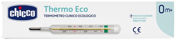 TERMOMETRO CHICCO THERMOECO VETRO - farmasorriso.com