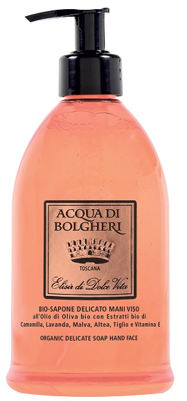 BIO-SAPONE DELICATO MANI VISO ELISIR DI DOLCE VITA 500 ML - farmasorriso.com