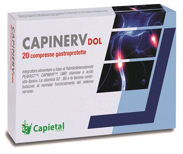 CAPINERV DOL 20 COMPRESSE GASTROPROTETTE - farmasorriso.com
