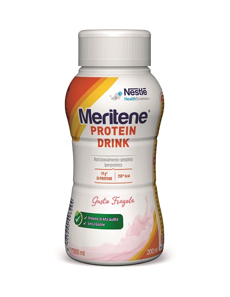 MERITENE PROTEIN DRINK FRAGOLA 200 ML - farmasorriso.com