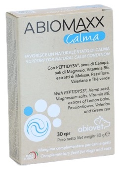 ABIOMAXX CALMA 30 COMPRESSE - farmasorriso.com