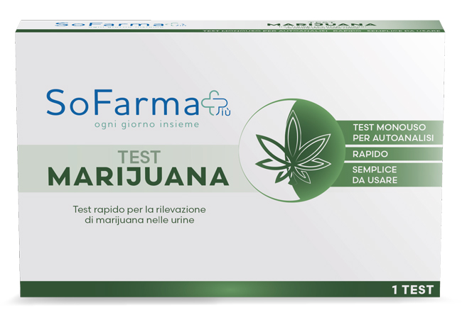 TEST AUTODIAGNOSTICO RAPIDO MARIJUANA SOFARMAPIU' - farmasorriso.com
