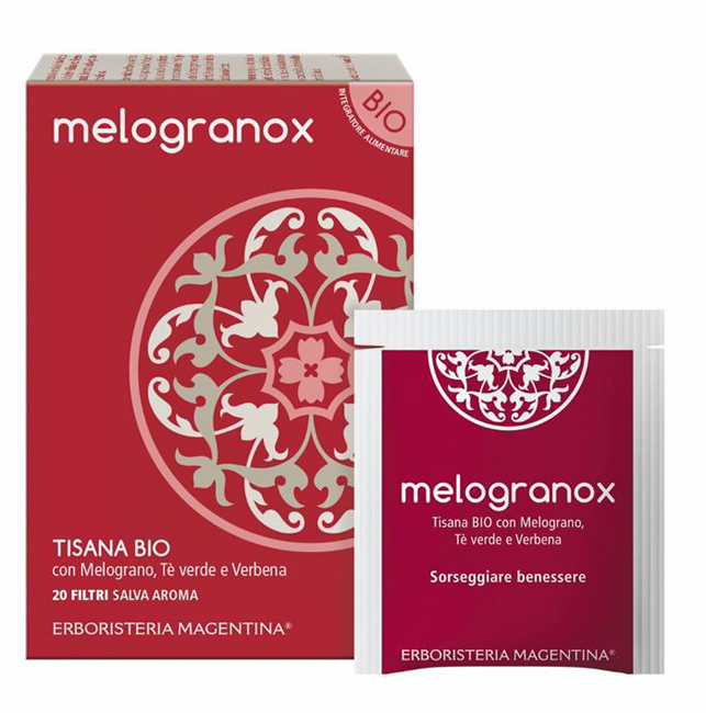 TISANA MELOGRANOX BIO 20 FILTRI DA 30 G - farmasorriso.com