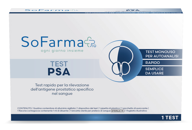 TEST AUTODIAGNOSTICO PSA SOFARMAPIU' - farmasorriso.com