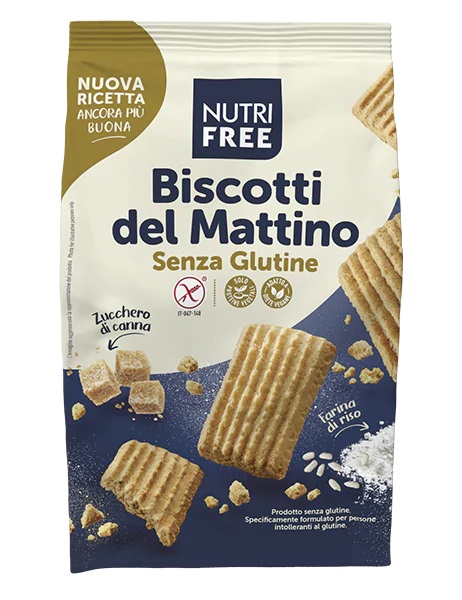 NUTRIFREE BISCOTTI DEL MATTINO 300 G - farmasorriso.com