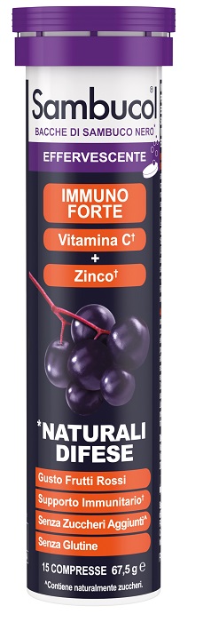 SAMBUCOL EFFERVESCENTE 15 COMPRESSE - farmasorriso.com