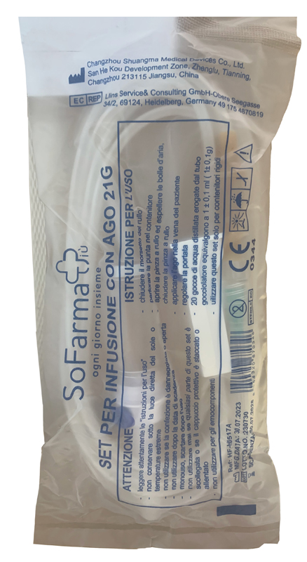 DEFLUSSORE CON AGO GAUGE 21 SOFARMAPIU' - farmasorriso.com
