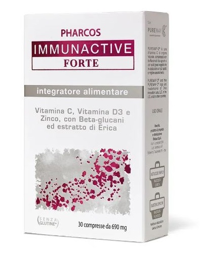 IMMUNACTIVE FORTE PHARCOS 30 COMPRESSE - farmasorriso.com