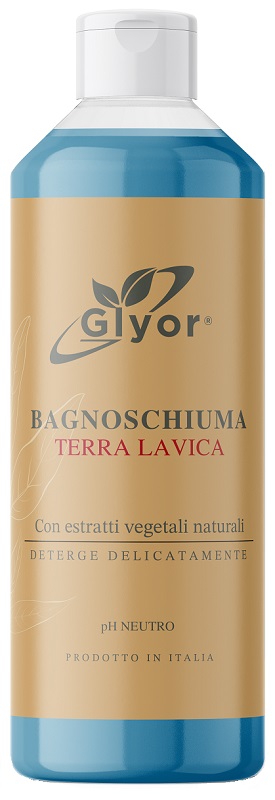 GLYOR BAGNOSCHIUMA TERRA LAVICA 500 ML - farmasorriso.com