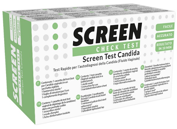 SCREEN TEST RAPIDO SCREEN TEST CANDIDA AUTODIAGNOSTICO 1 PEZZO - farmasorriso.com