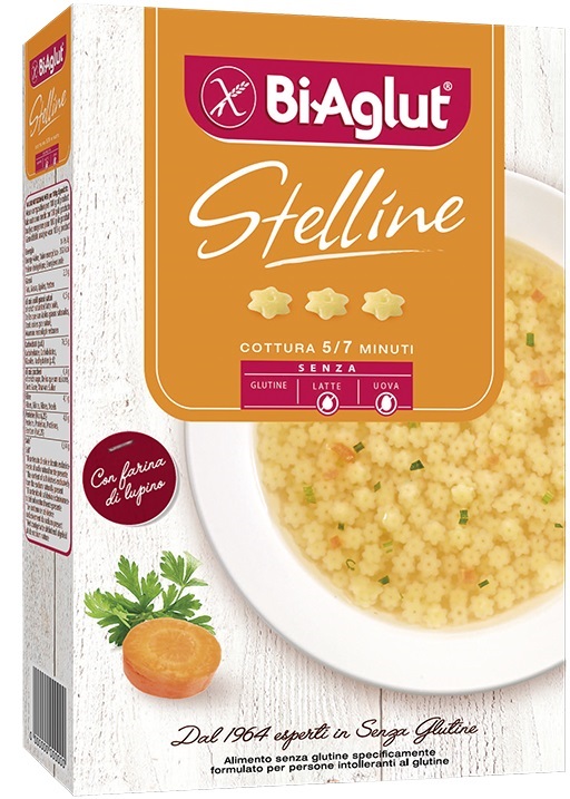 BIAGLUT PASTA SENZA GLUTINE STELLINE 250 G - farmasorriso.com