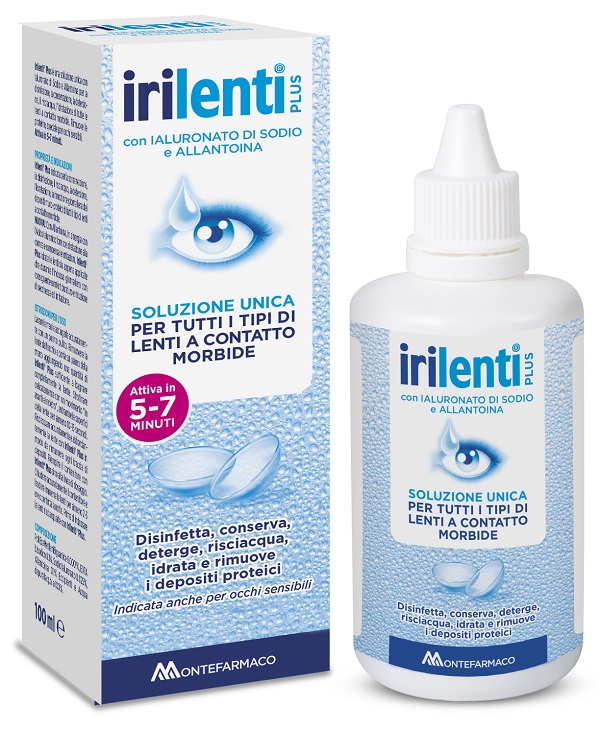 SOLUZIONE UNICA PER LENTI A CONTATTO IRILENTI 100 ML - farmasorriso.com