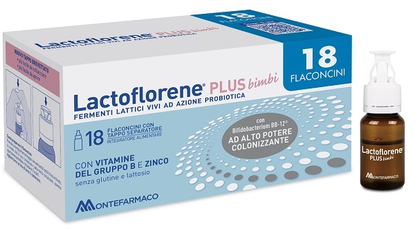 LACTOFLORENE PLUS BIMBI 18 FLACONI - farmasorriso.com