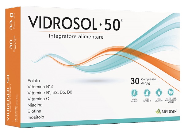 VIDROSOL 50 30 COMPRESSE - farmasorriso.com