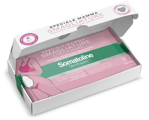 SOMATOLINE SKIN EXPERT MASCHERA MUM TO BE 4 PEZZI - farmasorriso.com