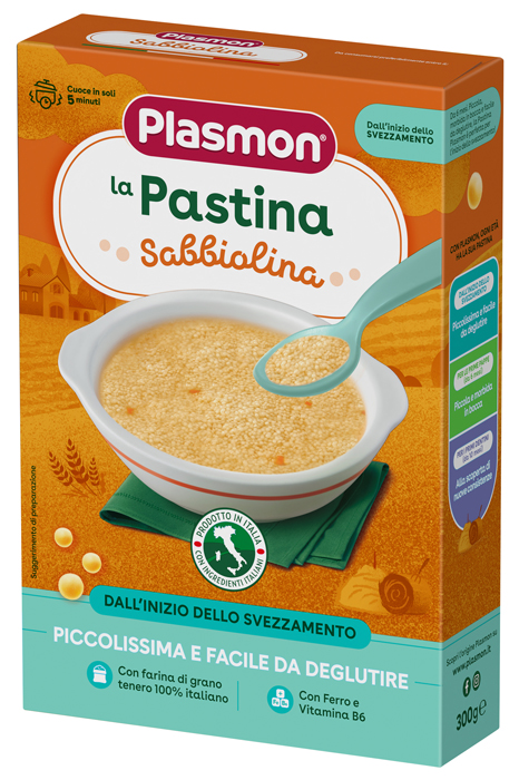PLASMON PASTA SABBIOLINA 300 G - farmasorriso.com
