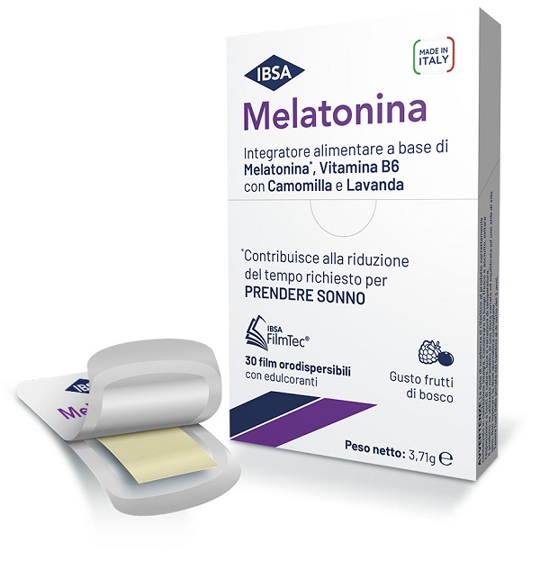 MELATONINA IBSA 30 FILM ORALI - farmasorriso.com