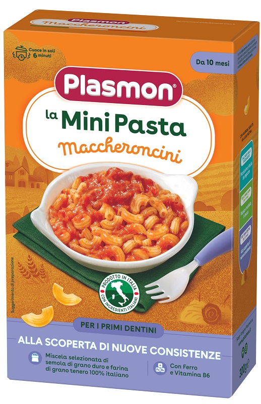 PLASMON PASTA MACCHERONCINI 300 G - farmasorriso.com