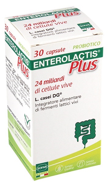 ENTEROLACTIS PLUS 30 CAPSULE - farmasorriso.com