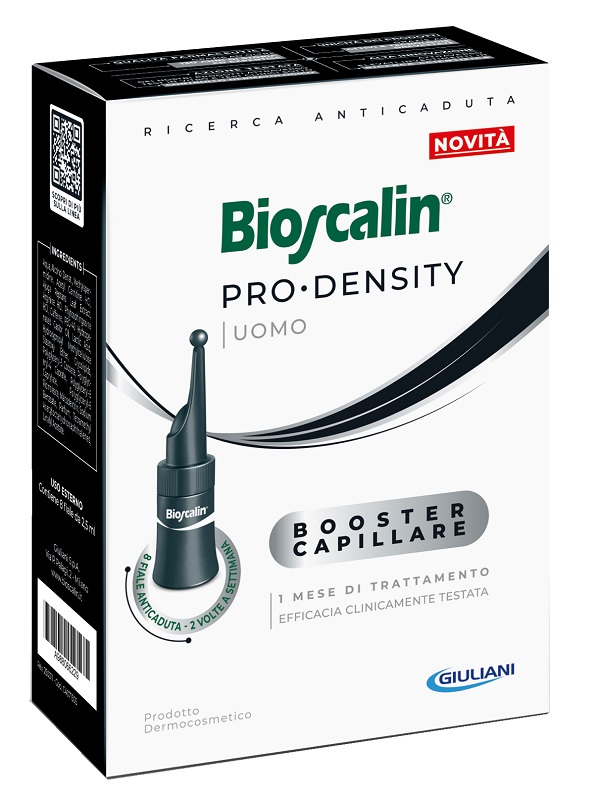 BIOSCALIN PRO DENSITY UOMO BOOSTER CAPILLARE 8 FIALE X 2,5ML - farmasorriso.com