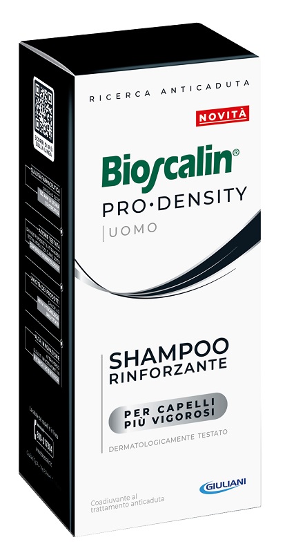 BIOSCALIN PRO DENSITY UOMO SHAMPOO RINFORZANTE 200 ML - farmasorriso.com