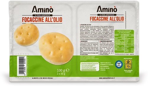 AMINO' FOCACCINE OLIO 100 G - farmasorriso.com