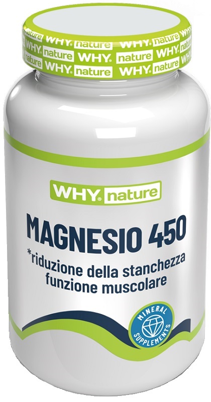 WHYNATURE MAGNESIO 450 90 COMPRESSE - farmasorriso.com