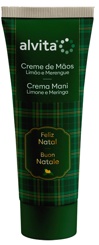 ALVITA CREMA MANI NATALE 2024 LIMONE & MERINGA 100 ML - farmasorriso.com