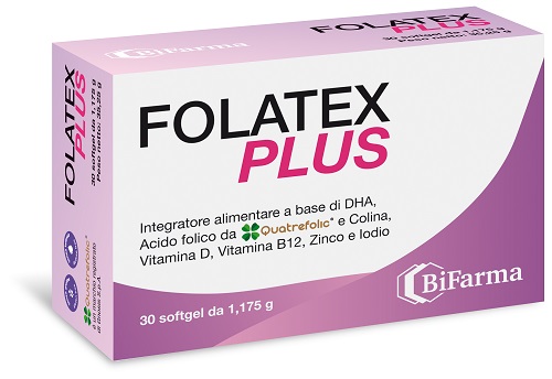 FOLATEX PLUS 30 SOFTGEL - farmasorriso.com
