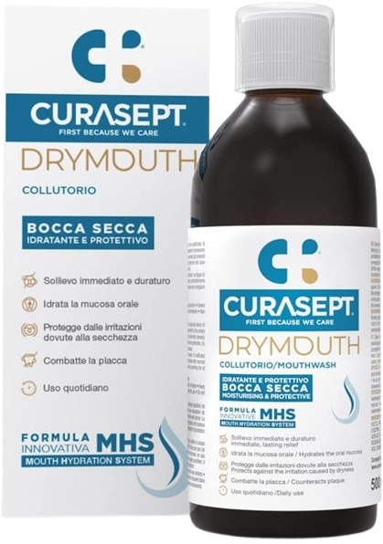 CURASEPT DRYMOUTH COLLUTORIO 500 ML - farmasorriso.com