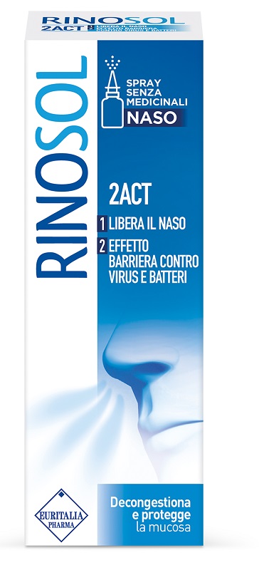 SPRAY NASALE RINOSOL 2ACT 15 ML - farmasorriso.com