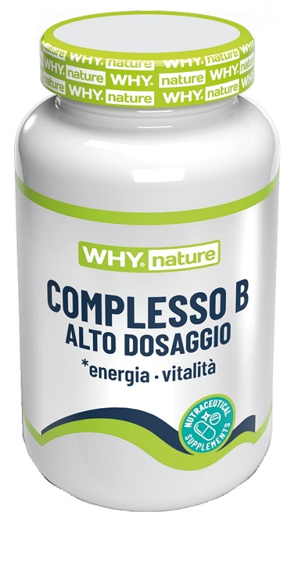WHYNATURE COMPLESSO B ALTO DOSAGGIO 60 COMPRESSE DIVISIBILI - farmasorriso.com