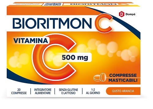 BIORITMON C 500MG VITAMINA C 20 COMPRESSE MASTICABILI - farmasorriso.com