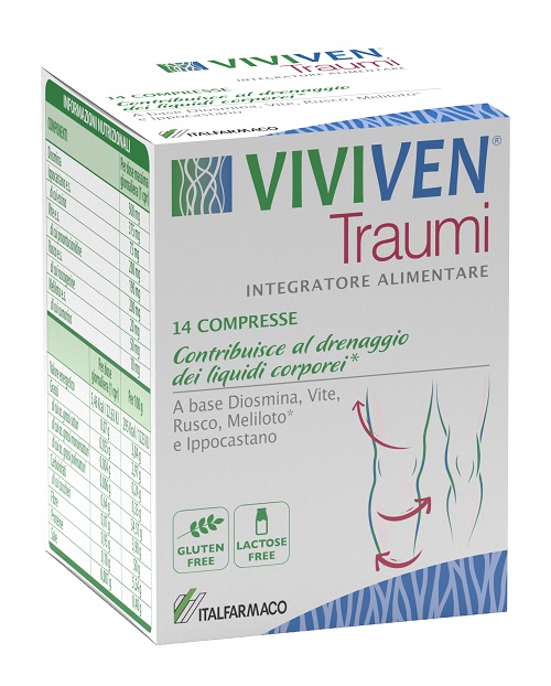 VIVIVEN TRAUMI 14 COMPRESSE - farmasorriso.com