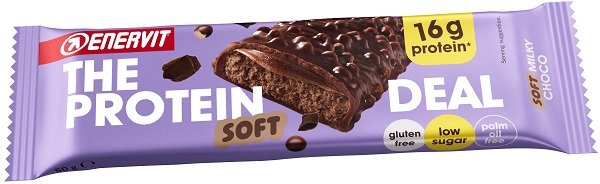 THE PROTEIN DEAL SOFT MILKY CHOCO BARRETTA 50 G CON EDULCORANTE - farmasorriso.com